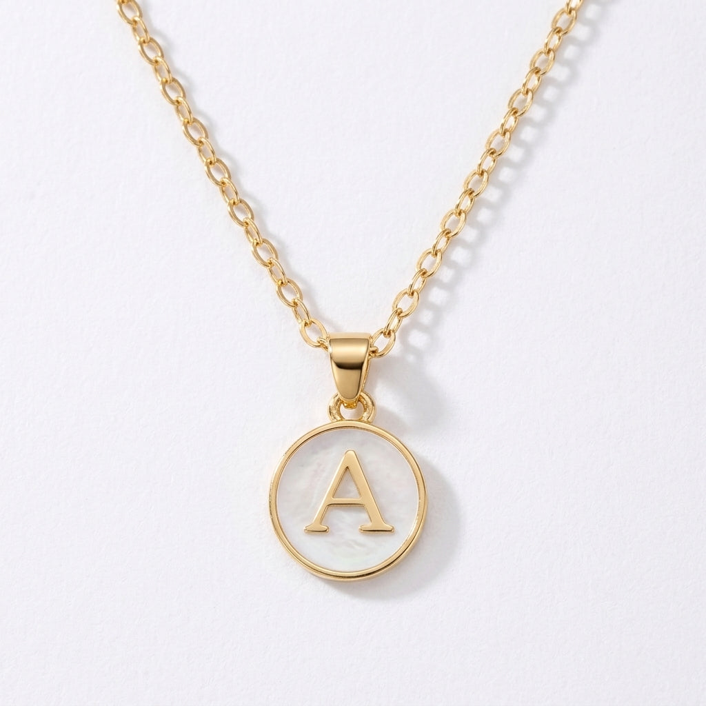Collar Medalla Inicial