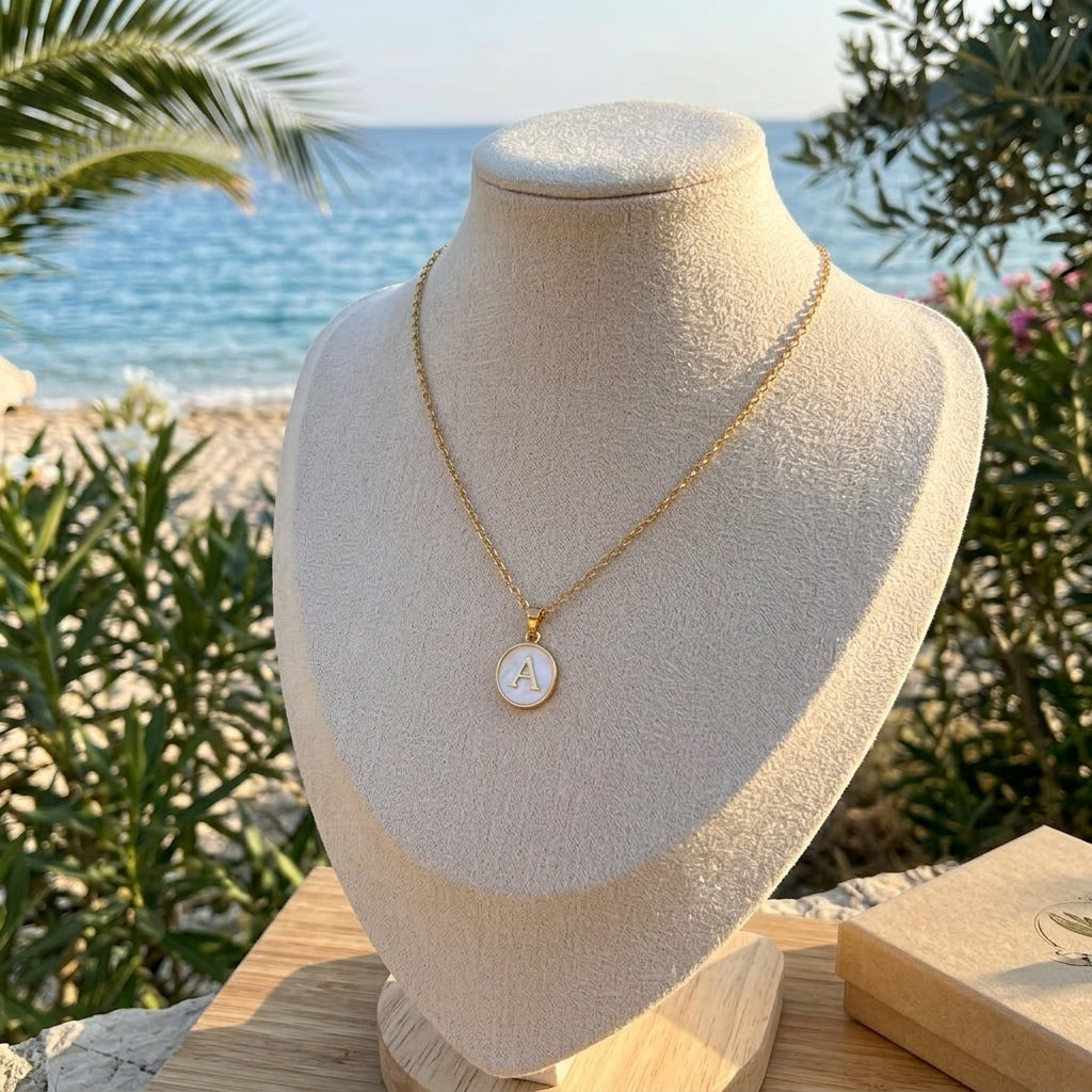 Collar Medalla Inicial